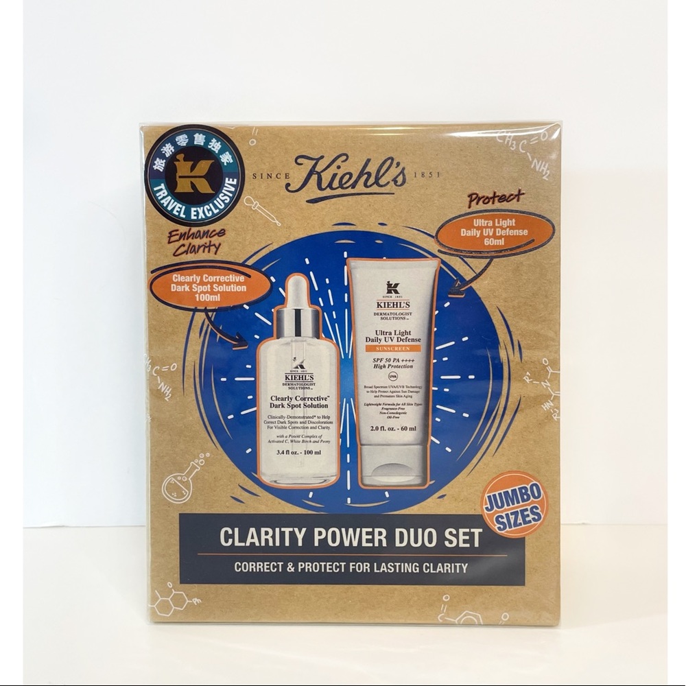 Kiehl's Clarity Power Duo Set in Jumbo Sizes